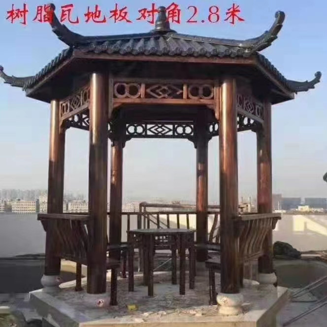 榆樹仿古涼亭